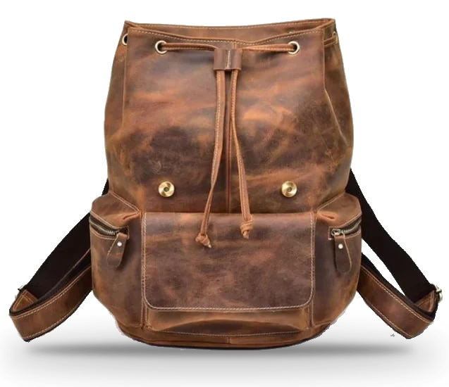 Buffalo and goat leather